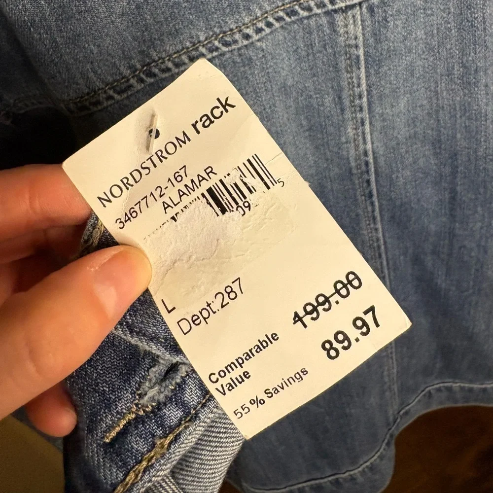 PAIGE Blue Denim Jacket for Women - Picture 4 of 5